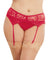 Lace Garterbelt - Queen - Red DG-8735XRBYQ
