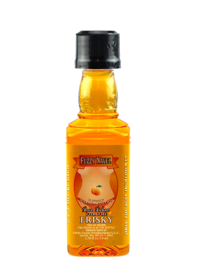 Love Lickers Massage Oil - Fuzzy Navel - 1.76 Fl. Oz. LG-BT014