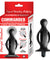 Commander Expert Vibrating Buttplug - Black NW2874