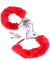 Fetish Fantasy Series Beginner's Furry Cuffs - Red PD3800-15