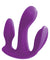 Threesome Total Ecstay Silicone Vibrator - Purple PD7074-00