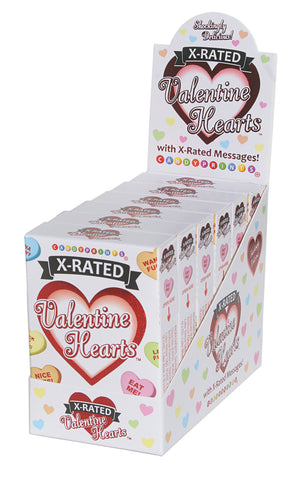 X-Rated Valentine's Heart Candy - 6 Count Display CP-2746