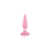 Crystal - Tapered Plug Small - Pink NSN-0706-14