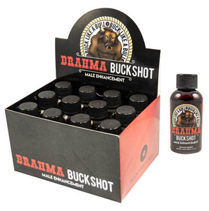 Brahma Buckshot Male Enhancement 12ct Display 2.0 Fl Oz Bottles NW2953