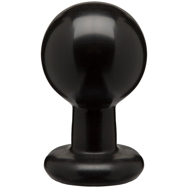 Round Butt Plug - Large - Black DJ0244-59