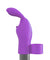The 9's Flirt Finger Bunny Finger Vibrator - Purple ICB2669-2