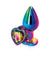 Rear Assets - Multicolor Heart - Medium - Rainbow NSN0962-29