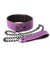 Lust Bondage Collar - Purple NSN1252-15